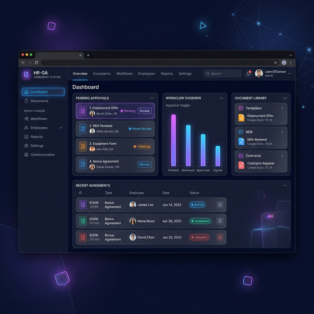 HR-GA Agreement System